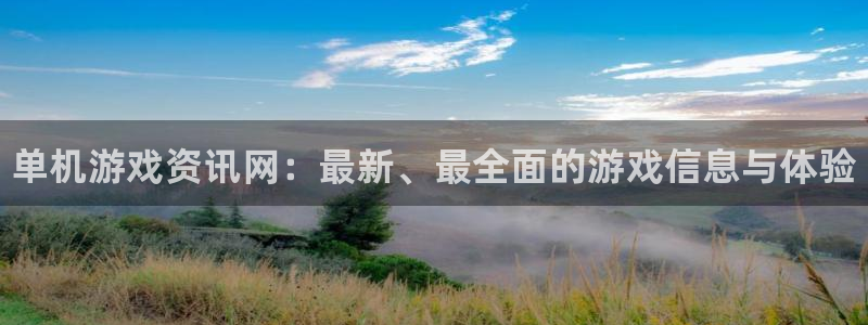长征娱乐主管：单机游戏资讯网：最新、最全面的游戏信息与体验