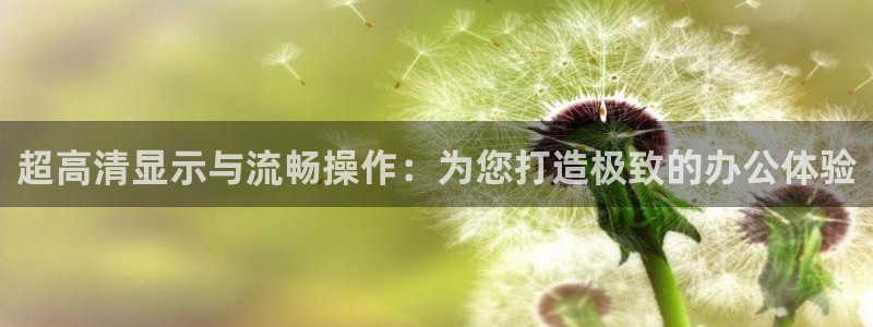 360足球直播高清直播：超高清显示与流畅操作：为您打造极致的办公体验
